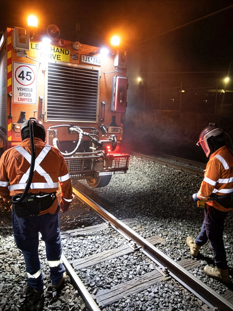 KiwiRail Team working